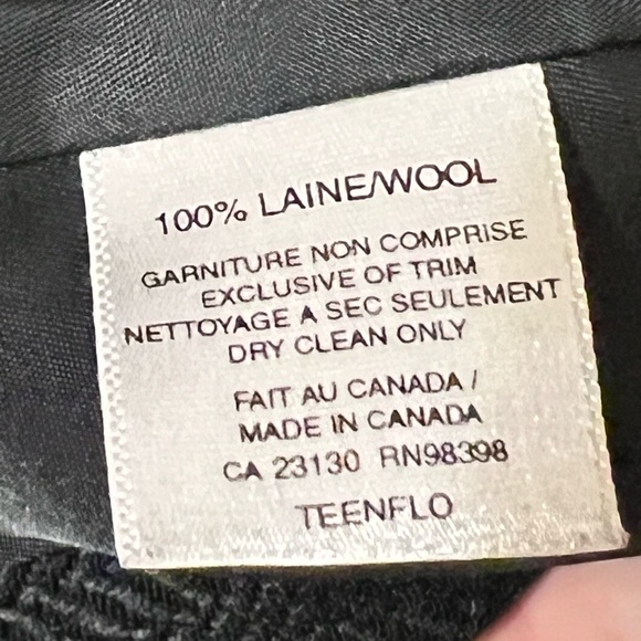 Vintage wool tweed Teenflo jacket size 10 - Picture 4 of 6